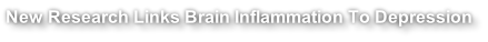 New Research Links Brain Inflammation To Depression